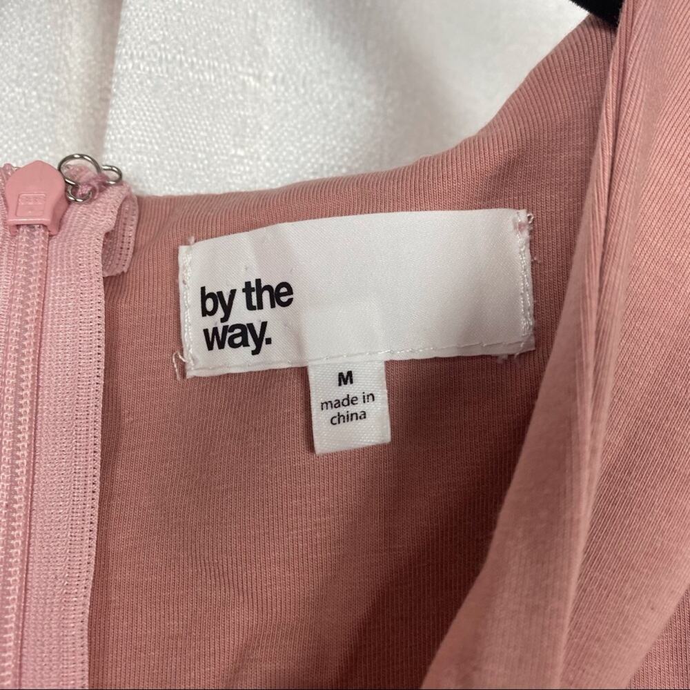 Revolve By The Way. Mauve Pink Mia O Ring Bodycon Mini Dress Sz.M NWT - Picture 8 of 15